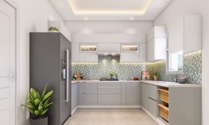 Không có con số chính xác hay cố định cho diện tích phòng bếp.
