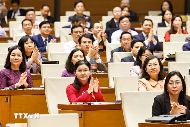 Các đại biểu dự Hội nghị. (Ảnh: Doãn Tấn/TTXVN)