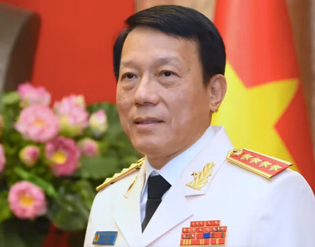 Đại tướng Lương Tam Quang, Bộ trưởng Bộ Công an. Ảnh: VGP
