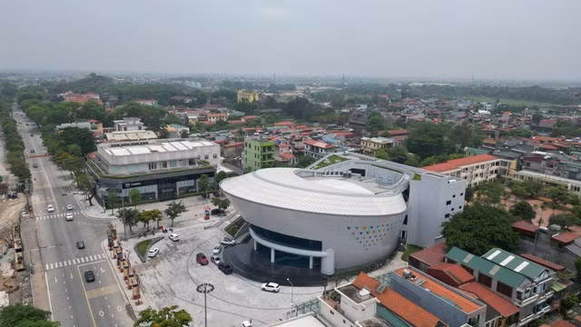 Một góc TP Ninh Bình, nơi đặt thủ phủ mới sau khi sáp nhập 3 tỉnh Ninh Bình, Nam Định, Hà Nam