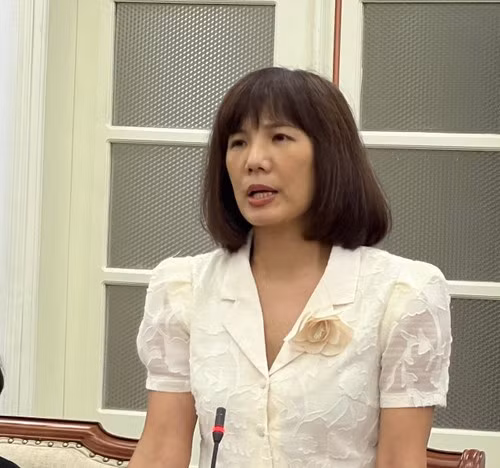 Phó Cục trưởng Cục Phát thanh Truyền hình và Thông tin điện tử, bà Nguyễn Thị Thanh Huyền. Ảnh: Mai Mai/Vietnam+