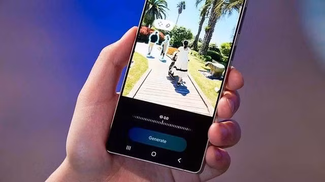 Xu hướng chỉnh sửa hình ảnh bằng AI đang thành 'trend'. ẢNH: SAMSUNG