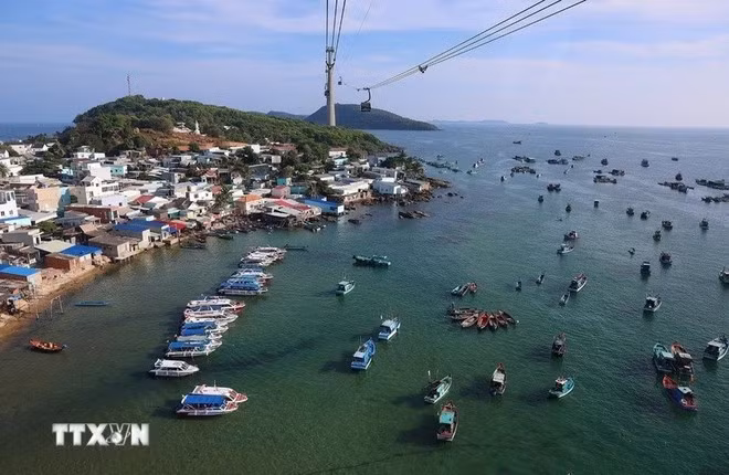 Một góc Phú Quốc . (Ảnh: Dương Giang/TTXVN)