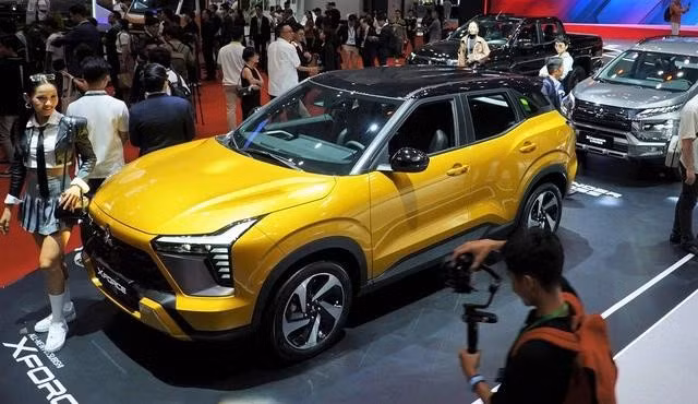 Ở nhóm xe SUV đô thị sử dụng động cơ đốt trong, Toyota Yaris Cross và Mitsubishi Xforce vẫn đang cạnh tranh gay gắt. ẢNH: ĐÌNH TUYÊN