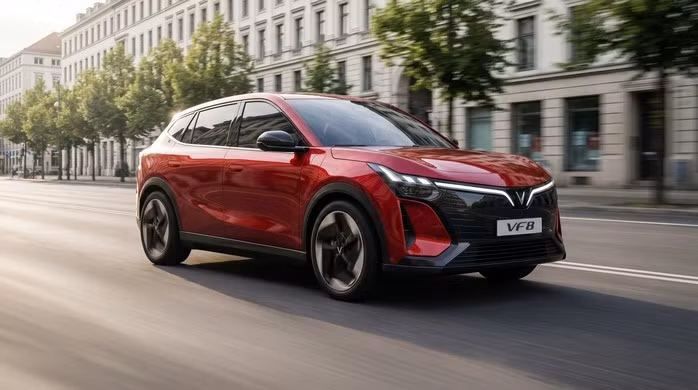 Mẫu xe VF 8 mới của VinFast