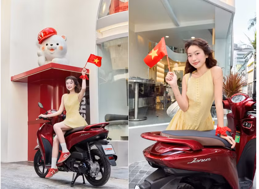 Yamaha Janus sở hữu thiết kế trẻ trung, giúp các bạn trẻ tự tin khoe phong cách