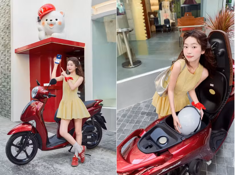 Chiếc xe sở hữu nhiều tiện ích, giúp các bạn trẻ có thể thoải mái trải nghiệm hành trình dễ dàng hơn