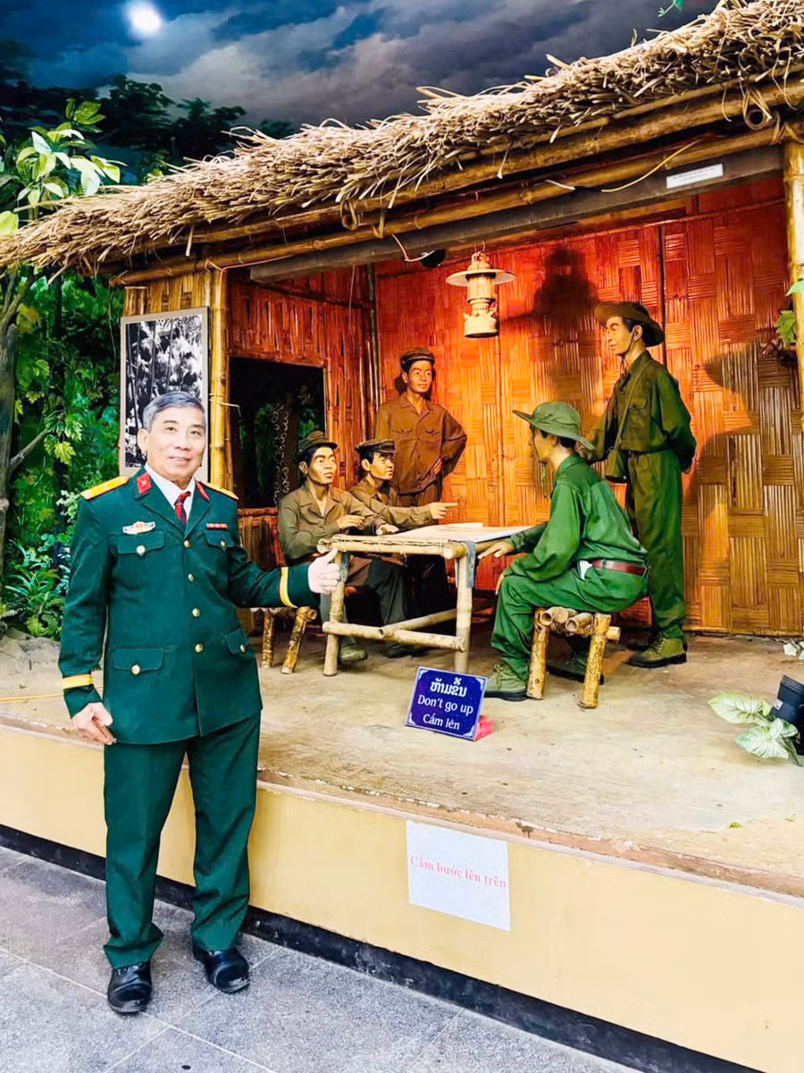 Cựu chiến binh Nguyễn Thế Vinh.