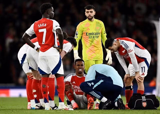 Arsenal liên tiếp mất quân vì chấn thương