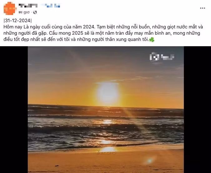 Ai nấy đều mong năm 2025 bình an, hạnh phúc. ẢNH: CHỤP MÀN HÌNH