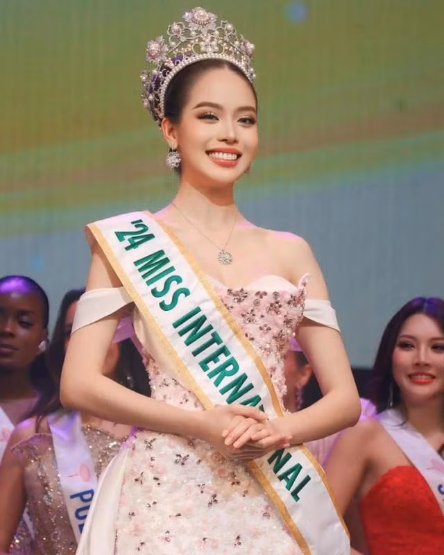 Chiến thắng của người đẹp Việt Nam nhận được nhiều sự đồng tình, ủng hộ từ khán giả quốc tế. ẢNH: MI