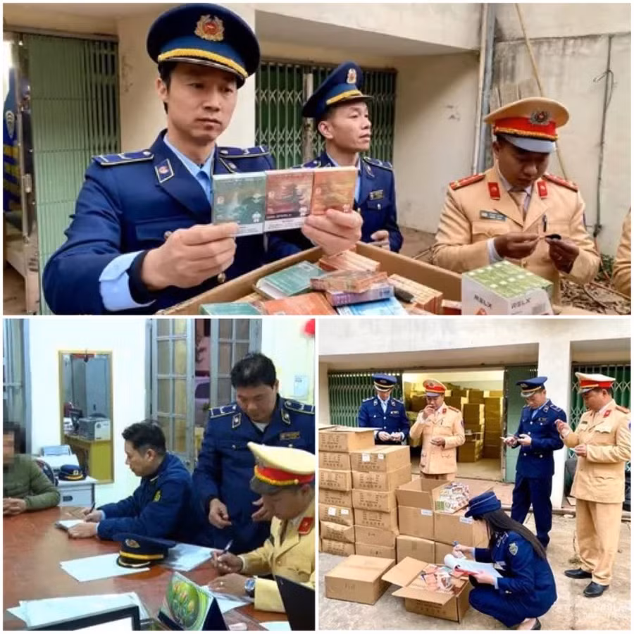 Toàn bộ lô hàng linh kiện thuốc lá điện tử bị cơ quan chức năng thu giữ và xử lý