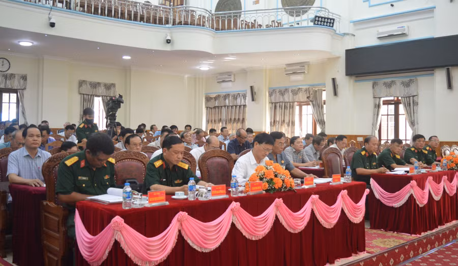 Các đại biểu tham dự hội nghị. Ảnh: Anh Huy Các đại biểu tham dự hội nghị. Ảnh: Anh Huy