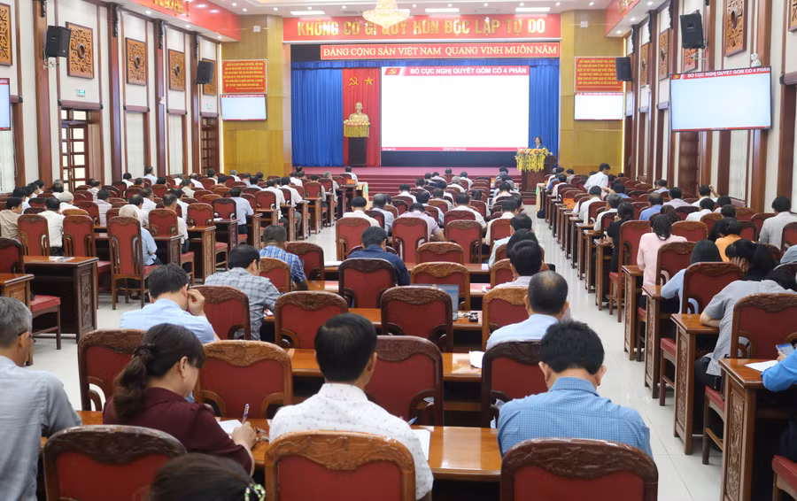 Quang cảnh hội nghị. Ảnh: P.D Quang cảnh hội nghị. Ảnh: P.D