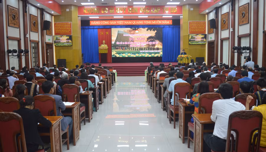 Quang cảnh hội nghị. Ảnh: Anh Huy Quang cảnh hội nghị. Ảnh: Anh Huy