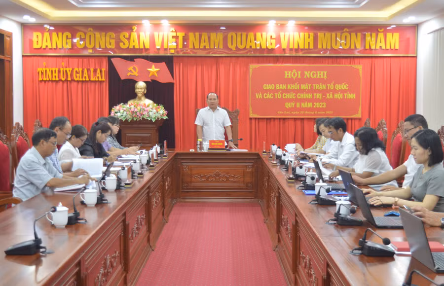 Quang cảnh hội nghị. Ảnh: Anh Huy