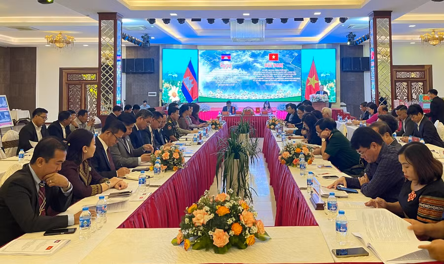 Quang cảnh hội nghị. Ảnh: Anh Huy