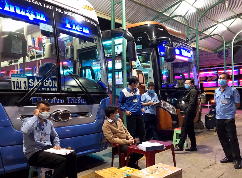 Năm 2018, tỉnh Gia Lai có Công ty TNHH Vận tải và Du lịch Thuận Tiến Gia Lai và 2 cá nhân được trao giải thưởng “Vô lăng vàng”. Ảnh: L.H