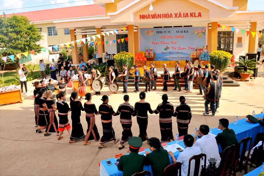 Công tác dân vận được Công ty 74 chú trọng triển khai trong thời gian qua. Ảnh: T.D Công tác dân vận được Công ty 74 chú trọng triển khai trong thời gian qua. Ảnh: T.D