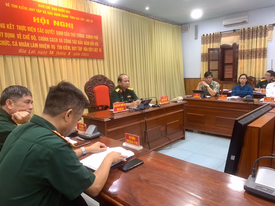 Hội nghị được tổ chức tại điểm cầu Gia Lai. Ảnh: T.D Hội nghị được tổ chức tại điểm cầu Gia Lai. Ảnh: T.D