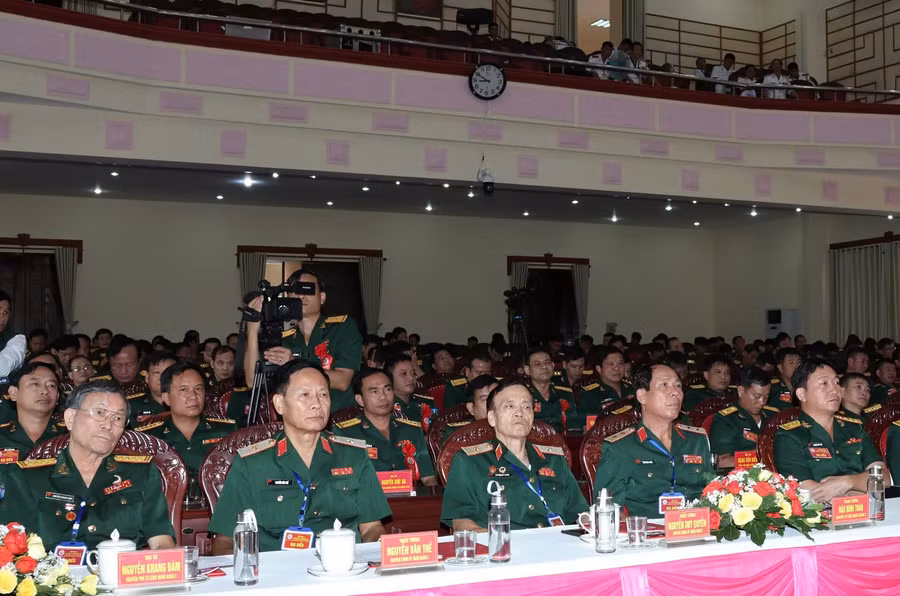 Đại biểu dự Đại hội TĐQT Quân đoàn 3 giai đoạn 2019-2024. Ảnh: T.D