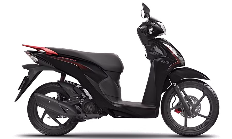 Honda Vision 2024 Tiêu chuẩn Đen (Nguồn: Honda)
