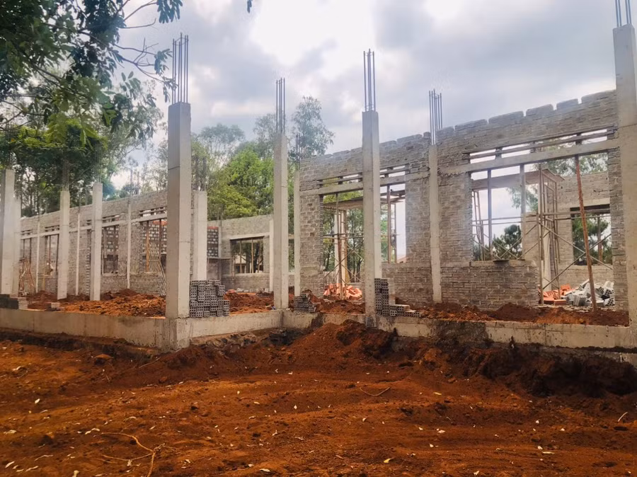 Trường THCS Nguyễn Đình Chiểu được đầu tư hơn 9 tỷ đồng xây dựng thêm cơ sở vật chất. Ảnh: T.D