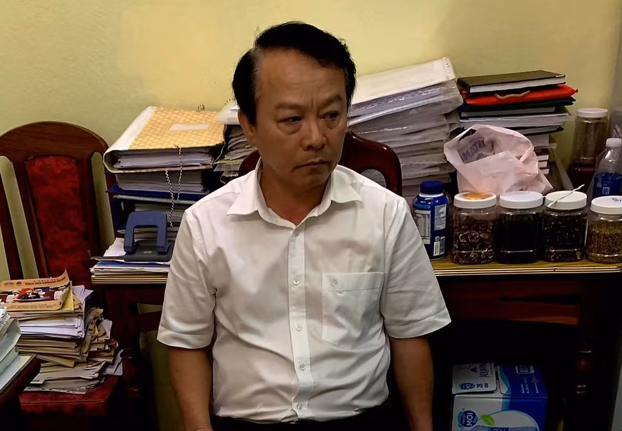Nguyên thẩm phán Võ Đình Sớm bị bắt vì nhận hối lộ 500 triệu đồng. Ảnh: T.D