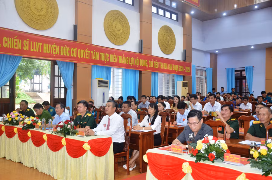 Các đại biểu tham dự đại hội. Ảnh: Vĩnh Hoàng