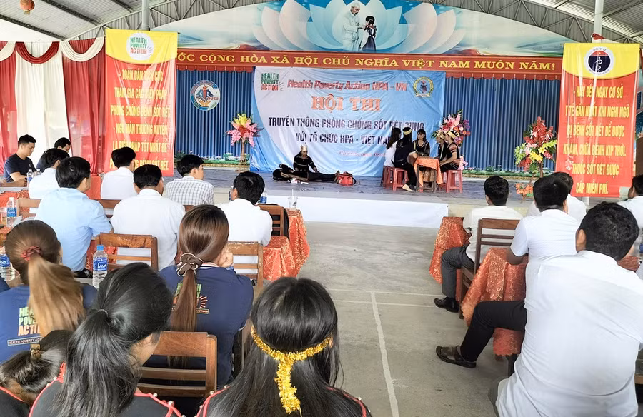Quang cảnh hội thi. Ảnh: Như Nguyện