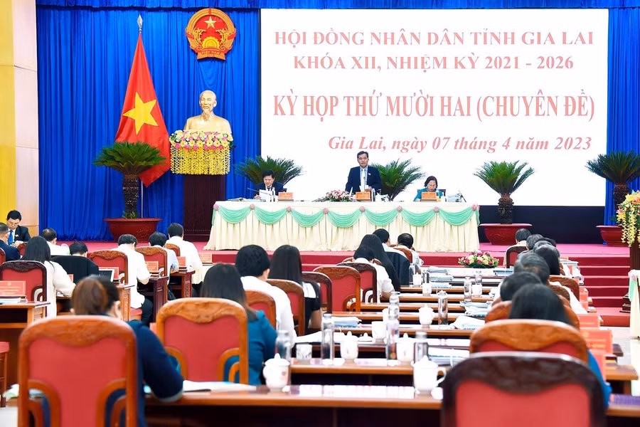 Quang cảnh kỳ họp. Ảnh: Đức Thụy