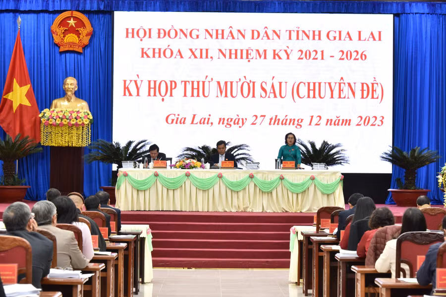 Quang cảnh kỳ họp. Ảnh: Đức Thụy