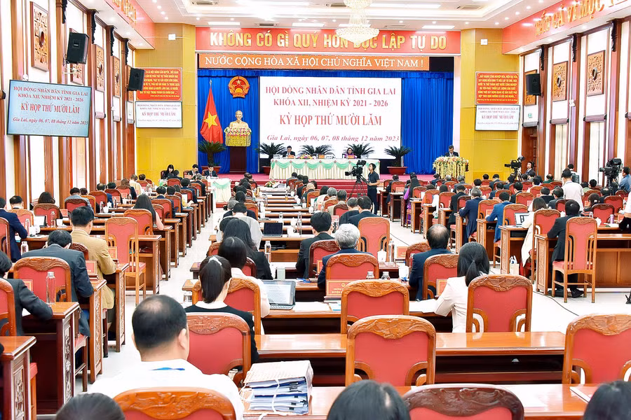 Quang cảnh kỳ họp. Ảnh: Đức Thụy