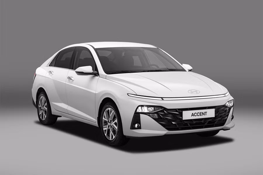 Sự lột xác hoàn toàn từ trong ra ngoài với phiên bản hoàn toàn mới này khiến cho Hyundai Accent 2024 hứa hẹn là ngôi sao trong phân khúc xe Sedan hạng B đáng được sở hữu nhất. Ảnh: ST