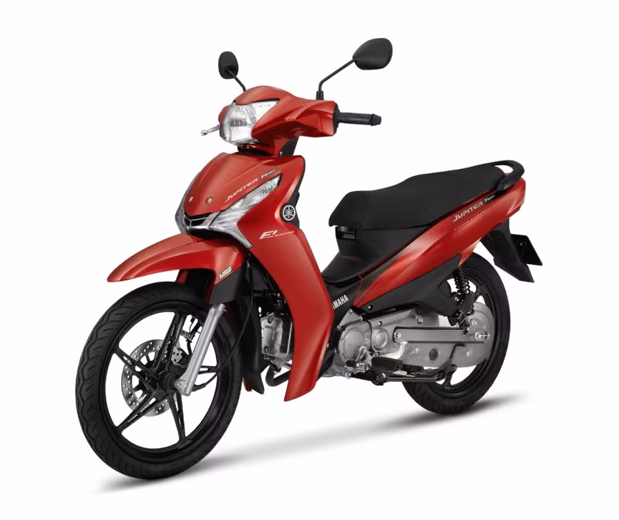 Jupiter Finn màu Đỏ-đen. Ảnh: Yamaha