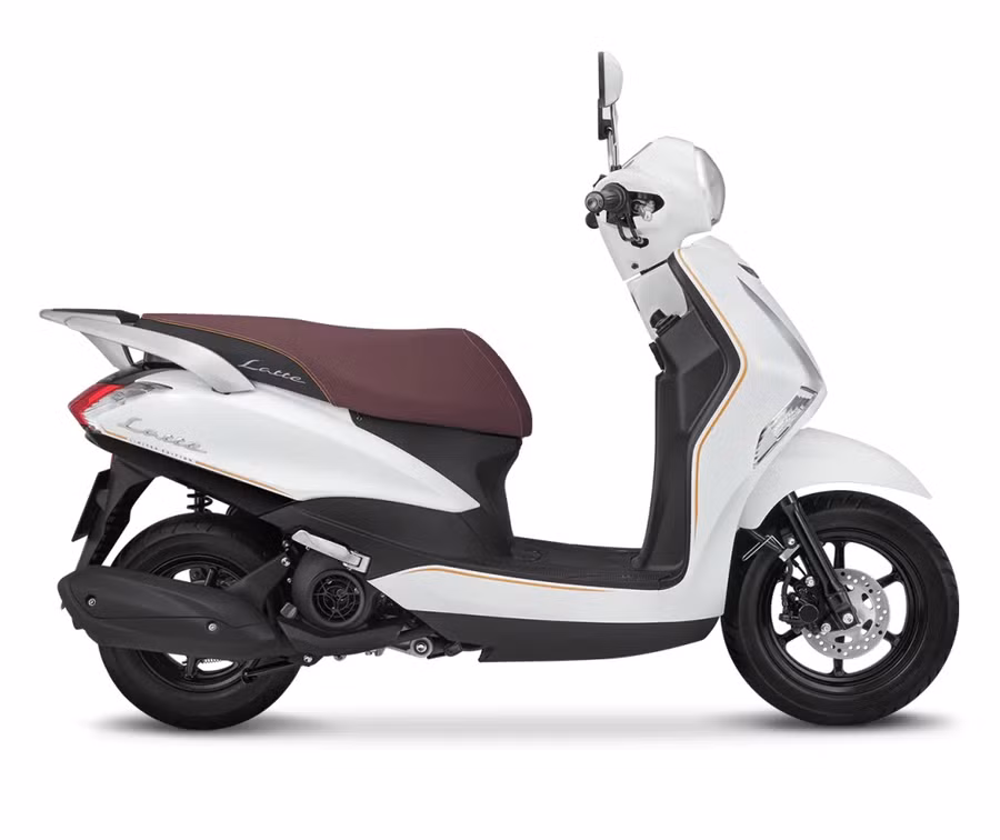 Thiết kế Yamaha Latte màu trắng. Nguồn: Yamaha