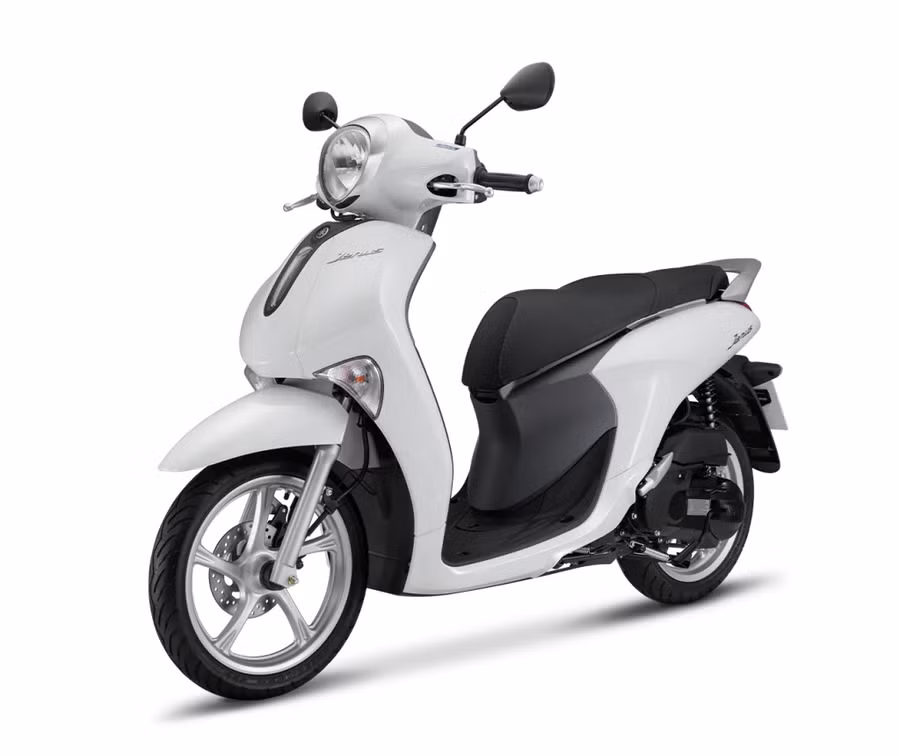 Janus màu trắng thanh lịch. (Nguồn: Yamaha)