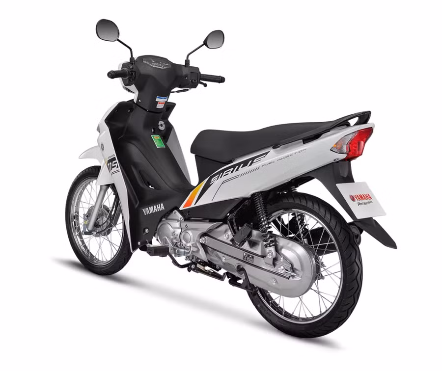 Đuôi xe Yamaha Sirius FI 2024 với kiểu dáng vuốt nhọn (Nguồn: Yamaha)