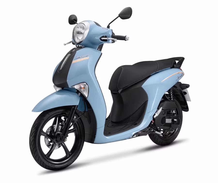 Janus 125 phiên bản đặc biệt màu mới: màu Xanh-đen. Ảnh: Yamaha