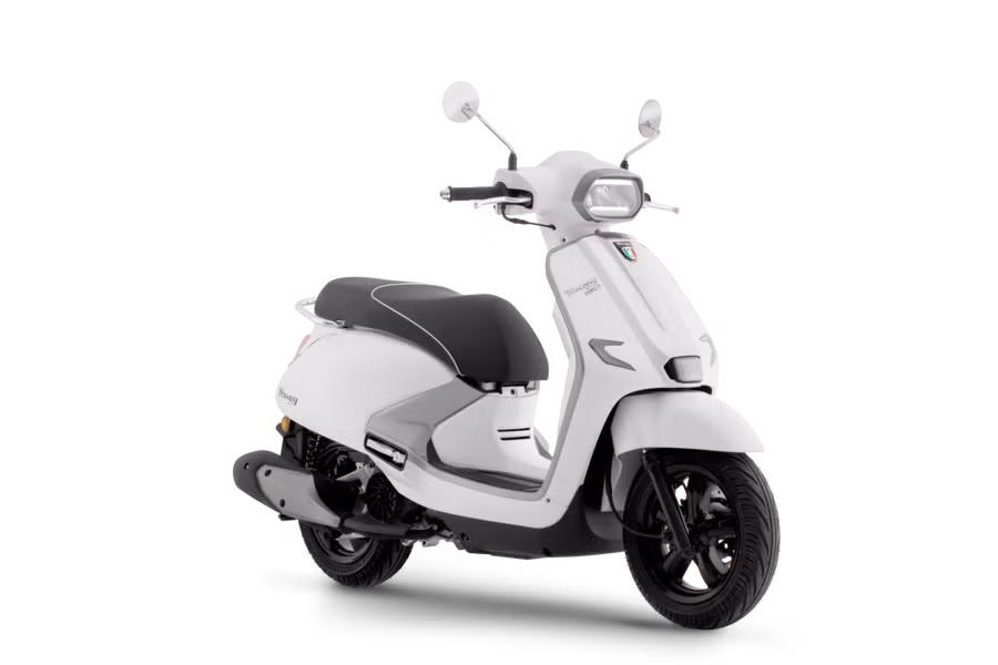 SYM Tuscany màu trắng. (Nguồn: SYM)