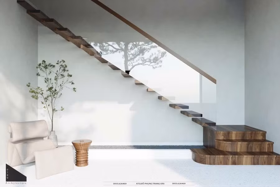 Căn nhà được hoàn thiện vào năm 2022 bởi kiến trúc sư Đỗ Phụng Trang Đài. (Nguồn: NVCC) Căn nhà được hoàn thiện vào năm 2022 bởi kiến trúc sư Đỗ Phụng Trang Đài. (Nguồn: NVCC)