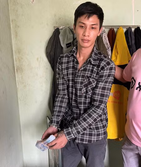 Đối tượng T.H.L. Ảnh: VT