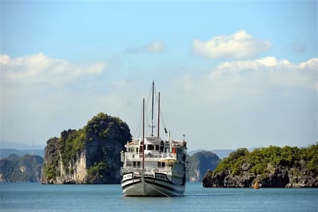 Vịnh Hạ Long. (Ảnh: Thanh Vân/TTXVN)