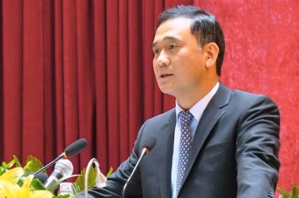 Ông Ngô Ngọc Đức trước khi bị khởi tố. Ảnh: C.L. Ông Ngô Ngọc Đức trước khi bị khởi tố. Ảnh: C.L.