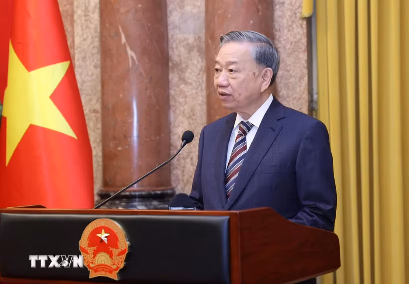 Tổng Bí thư, Chủ tịch nước Tô Lâm. (Ảnh: Lâm Khánh/TTXVN)