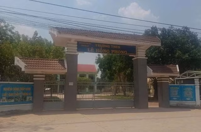 Lãnh đạo ngành y tế Đắk Lắk khuyến cáo không tổ chức hoạt động thể chất trong ngày nắng nóng cực đoan đối với học sinh các cấp sau vụ một nữ sinh lớp 7 Trường THCS Lê Hồng Phong (xã Ea Huar, H.Buôn Đôn) tử vong sau giờ học thể dục vào ngày 8.4. Ảnh: C.T.V
