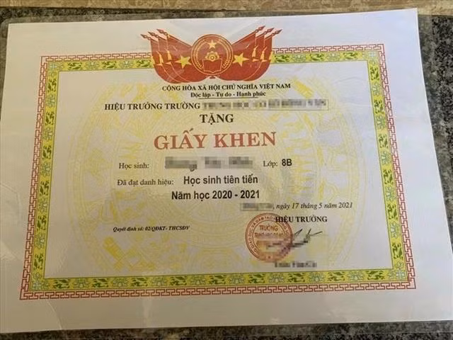 Từ năm học 2021- 2022, không còn danh hiệu học sinh tiên tiến ở cấp THCS, THPT theo chương trình giáo dục phổ thông mới. ẢNH MINH HỌA T.H