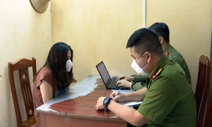 Phạm Thị Mỹ H. khai nhận hành vi phạm tội.