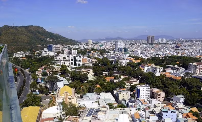 Một góc thành phố Vũng Tàu.