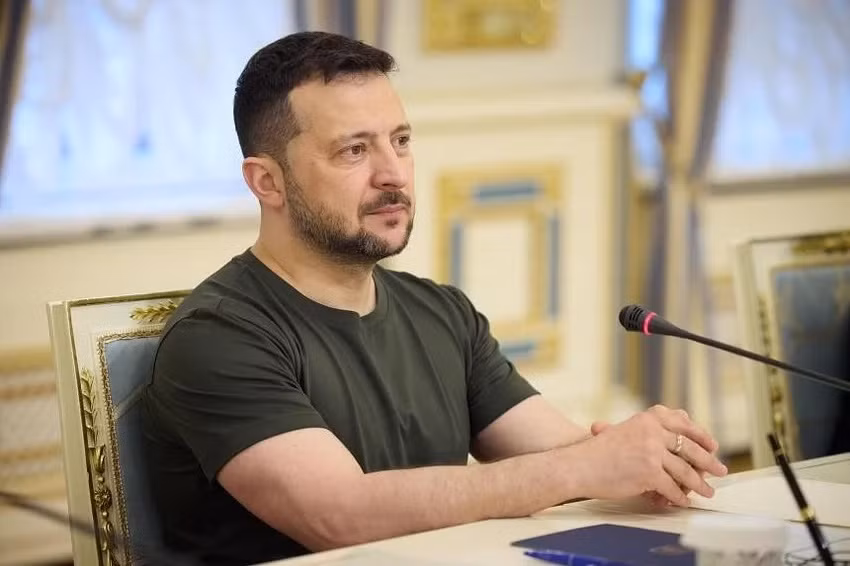 Tổng thống Ukraine Volodymyr Zelensky. Ảnh: EPA-EFE Tổng thống Ukraine Volodymyr Zelensky. Ảnh: EPA-EFE